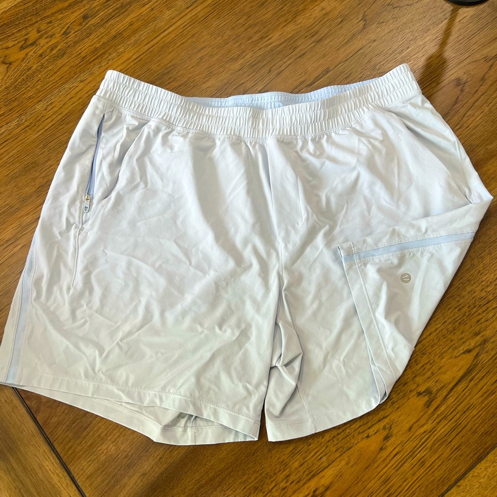 Men's Light Blue Pace Breaker Short 7" *Liner-less